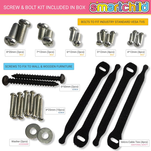 Anti Tip Strap Set with Making Good Kit