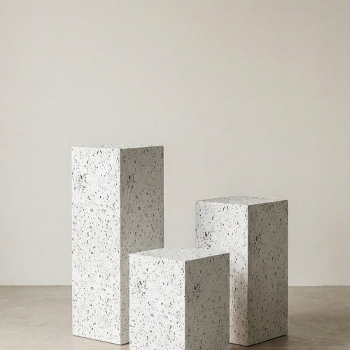 Display Plinth 1000mm by 400mm by 900mm High in Terrazzo