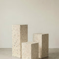 Display Plinth 400mm by 400mm by 1100mm High in Terrazzo