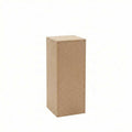 Display Plinth 400mm by 400mm by 600mm High in Solid Ash