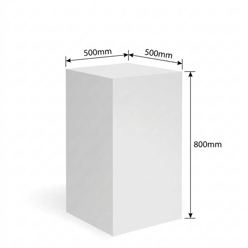 Display Plinth 500mm by 500mm by 1100mm High in Terrazzo