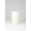 Display Plinth 500mm by 500mm by 900mm High in Gallery White Lacquer