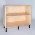 Freestanding Vitrine 1000mm by 500mm by 1800mm High with a Birch Plywood Base