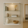 Wall Mounted Display Shelf 600mm in Gallery White Lacquer